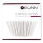 BUNN Coffee Filters, 8 to 12 Cup Size, Flat Bottom, 100/Pack, 12 Packs/Carton (BUNBCF100BCT) View Product Image