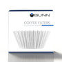 BUNN Coffee Filters, 8 to 12 Cup Size, Flat Bottom, 100/Pack (BUNBCF100B) View Product Image