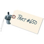 Avery Strung Shipping Tags, 11.5 pt Stock, 4.75 x 2.38, Manila, 1,000/Box (AVE12505) View Product Image