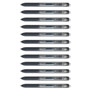 Paper Mate InkJoy Gel Pen, Retractable, Fine 0.5 mm, Black Ink, Black Barrel, Dozen View Product Image