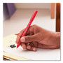 Paper Mate Write Bros. Ballpoint Pen, Stick, Medium 1 mm, Red Ink, Red Barrel, Dozen (PAP3321131C) View Product Image