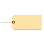 Avery Double Wired Shipping Tags, 11.5 pt Stock, 5.25 x 2.63, Manila, 1,000/Box View Product Image