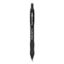 Paper Mate Profile Gel Pen, Retractable, Medium 0.7 mm, Black Ink, Translucent Black Barrel, Dozen View Product Image
