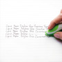 Paper Mate Liquid Paper DryLine Grip Correction Tape, Non-Refillable, Gray/Green Applicator, 0.2" x 335", 2/Pack (PAP662415) View Product Image