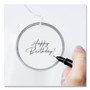 Avery Heavyweight Stock Metal Rim Tags, 2.25" dia, White, 500/Box View Product Image