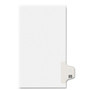 Avery Preprinted Legal Exhibit Side Tab Index Dividers, Allstate Style, 10-Tab, 25, 11 x 8.5, White, 25/Pack (AVE82223) View Product Image