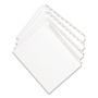 Avery Preprinted Legal Exhibit Side Tab Index Dividers, Allstate Style, 10-Tab, 30, 11 x 8.5, White, 25/Pack (AVE82228) View Product Image