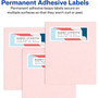 Avery Vibrant Inkjet Color-Print Labels w/ Sure Feed, 3.33 x 4, Matte White, 120/PK View Product Image