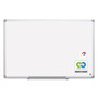 MasterVision Earth Silver Easy-Clean Dry Erase Board, 72 x 48, White Surface, Silver Aluminum Frame (BVCCR1220790) View Product Image