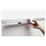 MasterVision Gridded Magnetic Porcelain Dry Erase Project Planning Board, 1" x 2" Cells, 72" x 48", White Surface, Satin Aluminum Frame View Product Image