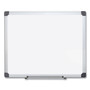MasterVision Porcelain Value Dry Erase Board, 48 x 96, White Surface, Silver Aluminum Frame (BVCCR1501170MV) View Product Image