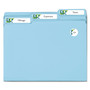 Avery Permanent TrueBlock File Folder Labels with Sure Feed Technology, 0.66 x 3.44, White, 30/Sheet, 25 Sheets/Pack AVE8366 View Product Image