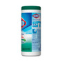 Clorox Disinfecting Wipes, 1-Ply, 7 x 8, Fresh Scent, White, 35/Canister (CLO01593EA) View Product Image