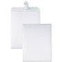Quality Park Redi-Strip Catalog Envelope, #13 1/2, Cheese Blade Flap, Redi-Strip Adhesive Closure, 10 x 13, White, 100/Box View Product Image