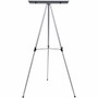 MasterVision 3-leg Display Easel - 45 lb Load Capacity - 69" Height x 28.50" Width x 34" Depth - Metal, Aluminum, Plastic, Rubber - (BVCFLX05102MV) Product Image 
