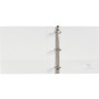 Avery Durable View Binder with DuraHinge and Slant Rings, 3 Rings, 1.5" Capacity, 11 x 8.5, White View Product Image