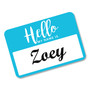 Avery Flexible Adhesive Name Badge Labels, "Hello", 3 3/8 x 2 1/3, Assorted, 120/PK View Product Image