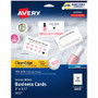Avery Clean Edge Business Cards, 2" x 3.5" , Glossy, 200 (08859) - 110 Brightness - A4 - 8 1/2" x 11" - 83 lb Basis Weight - 227 g/m² Grammage Product Image 