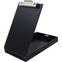 Saunders Redi-Rite Aluminum Storage Clipboard, 1" Clip Capacity, Holds 8.5 x 11 Sheets, Black (SAU11018) View Product Image