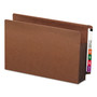Smead Heavy-Duty Redrope End Tab TUFF Pockets, 3.5" Expansion, Legal Size, Redrope, 10/Box View Product Image
