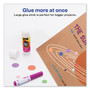 Avery Permanent Glue Stic Value Pack, 1.27 oz, Applies White, Dries Clear, 6/Pack View Product Image