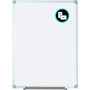 MasterVision Earth Gold Ultra Magnetic Dry Erase Boards, 96" x 48", White Surface, Satin Aluminum Frame View Product Image