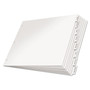 Cardinal Paper Insertable Dividers, 8-Tab, 11 x 17, White, Clear Tabs, 1 Set (CRD84815) View Product Image
