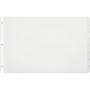 Cardinal Paper Insertable Dividers, 8-Tab, 11 x 17, White, Clear Tabs, 1 Set (CRD84815) View Product Image