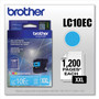 Brother LC10EC INKvestment Super High-Yield Ink, 1,200 Page-Yield, Cyan (BRTLC10EC) View Product Image