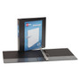 Avery Showcase Economy View Binder with Round Rings, 3 Rings, 1.5" Capacity, 11 x 8.5, Black (AVE19650) View Product Image