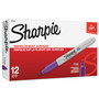 Sharpie Fine Tip Permanent Marker, Fine Bullet Tip, Purple, Dozen (SAN30008) View Product Image