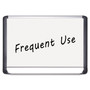 MasterVision Gold Ultra Magnetic Dry Erase Boards, 72" x 48", White Surface, Black/Satin Aluminum Frame View Product Image