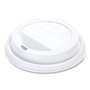 SOLO Traveler Cappuccino Style Dome Lid, Polystyrene, Fits 10 oz to 24 oz Hot Cups, White, 100/Pack, 10 Packs/Carton (SCCTLP316) View Product Image