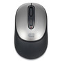 Adesso iMouse A10 Antimicrobial Wireless Mouse, 2.4 GHz Frequency/30 ft Wireless Range, Left/Right Hand Use, Black/Silver (ADEA10) View Product Image