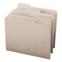 Smead Colored File Folders, 1/3-Cut Tabs: Assorted, Letter Size, 0.75" Expansion, Gray, 100/Box View Product Image