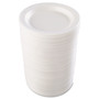 Dart Quiet Classic Laminated Foam Dinnerware, Plate, 9" dia, White, 500/Carton View Product Image