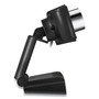 Adesso CyberTrack H3 720P HD USB Webcam with Microphone, 1280 pixels x 720 pixels, 1.3 Mpixels, Black (ADECYBERTRACKH3) View Product Image