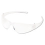 MCR Safety Checkmate Wraparound Safety Glasses, CLR Polycarbonate Frame, Coated Clear Lens (CRWCK110) View Product Image
