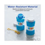 Avery Water-Resistant Wraparound Labels w/ Sure Feed, 9.75 x 1.25, White, 40/Pack View Product Image