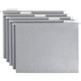 Smead Colored Hanging File Folders with 1/5 Cut Tabs, Letter Size, 1/5-Cut Tabs, Gray, 25/Box View Product Image