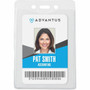 Advantus Vertical Security Badge Holder - Vinyl Product Image 
