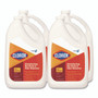Clorox Disinfecting Bio Stain and Odor Remover, Fragranced, 128 oz Refill Bottle, 4/Carton View Product Image