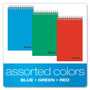 Ampad Memo Pads, Narrow Rule, Assorted Cover Colors, 60 White 3 x 5 Sheets, 3/Pack (TOP45093) View Product Image