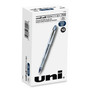 uniball VISION ELITE Roller Ball Pen, Stick, Bold 0.8 mm, Blue-Black Ink, White/Blue Barrel (UBC61232) View Product Image