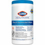 Clorox Healthcare Bleach Germicidal Wipes - Ready-To-Use - 9" Length x 6.75" Width - Disinfectant, Antimicrobial, Anti-corrosive, Unscented - White - 70/Tub - (CLO35309) Product Image 