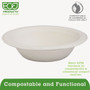 Eco-Products Renewable Sugarcane Bowls, 12 oz, Natural White, 50/Packs (ECOEPBL12PK) View Product Image