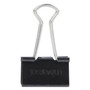 Universal Binder Clip Zip-Seal Bag Value Pack, Medium, Black/Silver, 36/Pack View Product Image