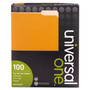 Universal Deluxe Colored Top Tab File Folders, 1/3-Cut Tabs: Assorted, Letter Size, Orange/Light Orange, 100/Box View Product Image