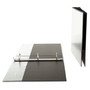 Universal Economy Round Ring View Binder, 3 Rings, 1.5" Capacity, 11 x 8.5, Black View Product Image