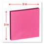 Universal Fan-Folded Self-Stick Pop-Up Note Pads, 3" x 3", Assorted Neon Colors, 100 Sheets/Pad, 12 Pads/Pack (UNV35617) View Product Image